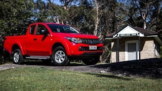 New Mitsubishi Triton GLX  2018 Mitsubishi Triton Review [upl. by Aihsemot]