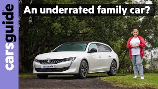 Peugeot 508 hybrid 2024 review GT PHEV Sportswagon  A genuine BMW 3 Series family car alternative [upl. by Harday196]