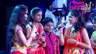 MEDLEY OF SONGS  Premaloka  Zee TV Saregamapa Lil Champs  54th Bengaluru Ganesh Utsava 2016 [upl. by Blisse41]