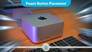 Apples Bold Power Button Placement on 2024 Mac Mini Sparks Debate [upl. by Aerdnac315]