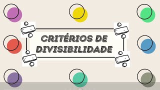 Critérios de Divisibilidade  Divisilidade [upl. by Karb513]