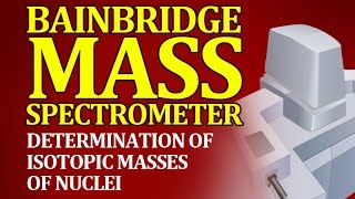 Bainbridge Mass Spectrometer – Determination of Isotopic Masses of Nuclei [upl. by Lienaj538]