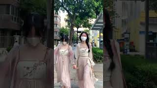 Shop link on bio Hanfu汉服 Chinese traditional clothes worldwide shipping ootd fashion hanfu haul [upl. by Eliseo928]