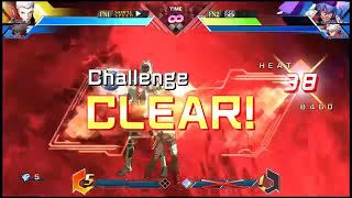 BlazBlue Cross Tag Battle  Akihiko  Tactics Mode Combo Challenges [upl. by Womack]