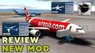 Review Mod New Airlines‼️ New Unmatched Air Traffic Control M0D Apk Livery [upl. by Thorman154]