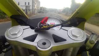 Derbi GPR 125 2t  two strokes  0100kmh  sound [upl. by Silenay]