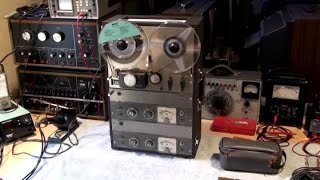 Repair and Restoration of the 1961 Akai M5 Reel to Reel Tape Recorder [upl. by Ojiram]