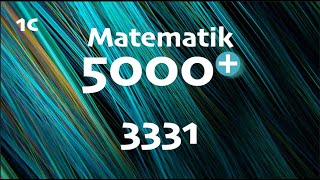 Matematik 5000 1c 3331 matte 1c [upl. by Yesrej698]