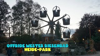 Wester Riesenrad  Heide Park Resort 2019 Offride [upl. by Oisinoid]