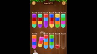 Water Sort  Color Sort Game Level 1531  1540 Walkthrough  PuzzleChallenge ✔️ [upl. by Onder]