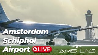 🔴 Live arrivals at Amsterdam Schiphol Airport [upl. by Burkhart]