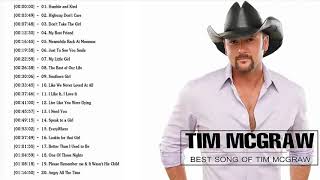 Country Music Songs  Tim McGraw Greatest Hits Top 30 Bets Songs Of Tim McGraw Playlist 2018 [upl. by Enerahs]