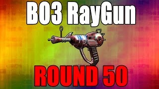 BO3 RayGun on Round 50  quotDer Eisendrachequot Black Ops 3 Zombies [upl. by Sauder]