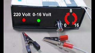 Adjustable 016 volt voltage regulator  016v variable power supply circuit diagram [upl. by Trebloc181]