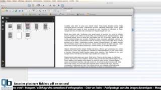 Tutoriel  Comment fusionner plusieurs fichiers pdf [upl. by Liuqnoj]