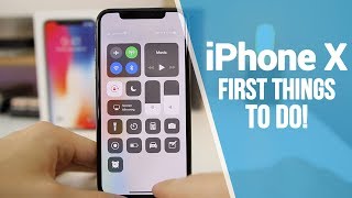 iPhone X  First 10 Things To Do [upl. by Yemar]