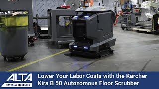 Kärcher KIRA B 50 Autonomous Scrubber [upl. by Llenyaj]