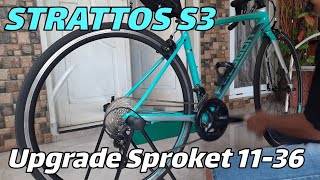 Polygon Strattos S3 upgrade Sproket 1136 T [upl. by Ahseetal]