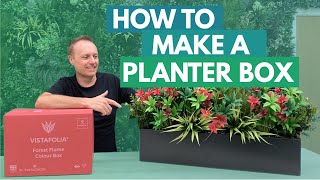 Quality Artificial Plants for Planter Boxes for Outdoor and Indoor Use  A step by step how to guide [upl. by Dougy]