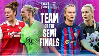 DAZNs Team of the 202223 UEFA Womens Champions League Semifinals [upl. by Destinee201]