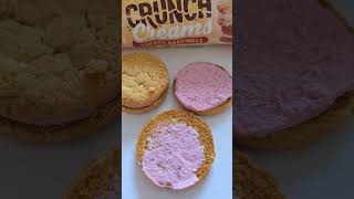 FOXS CRUNCH CREAMS CHERRY BAKEWELL BISCUIT bakewell cherry biscuit snacks cookies [upl. by Ecirp]