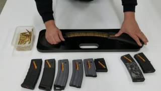 AR15 Magazine Speed Loader Demo 223 556 300 Blackout [upl. by Dreddy]