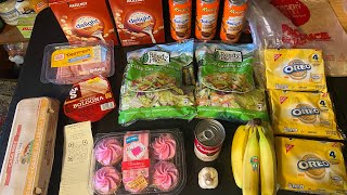 20 Grocery Outlet Bargain Market food haul  low budget prepper pantry food haul [upl. by Nage]