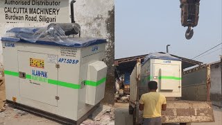 75 kva10kva15kva25kva silent generator set in low price  best performing silent DG [upl. by Dympha]