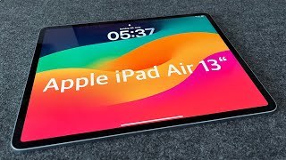 Apple iPad Air 13quot 2024 Unboxing and Testing  ASMR [upl. by Mcquade919]