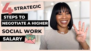 How to negotiate your Social Work salary for a job offer [upl. by Oicaro610]