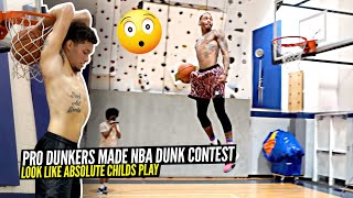 The Most INSANE Dunks EVER Pro Dunkers Make NBA Dunk Contest Look Like a JOKE [upl. by Westley]