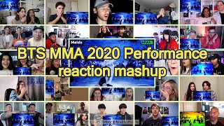 BTS MMA 2020 Performance｜reaction mashup [upl. by Yerroc]