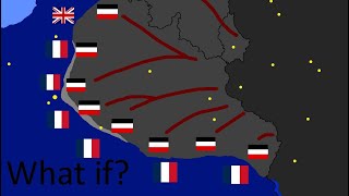 What if the Schlieffen Plan succeeded Alternate WW1 Western Front [upl. by Shamus319]