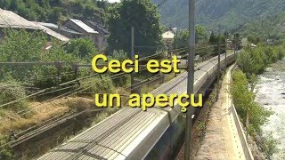 Ceci est un aperçu TGV de turin à Chambéry [upl. by Chanda]