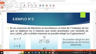 Técnica de conteo permutaciones y combinaciones [upl. by Lekzehcey]