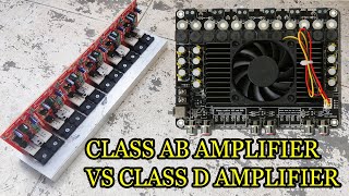 Class AB Amplifier Vs Class D Amplifier Whats The Difference Educational Content Dont watch this [upl. by Kauppi]