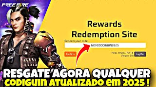 COMO BOTAR CODIGO NO FREEFIRE COMO RESGATAR CODIGO FREEFIRE COMO RESGATAR CODIGUIN NO FREEFIRE [upl. by Tami]