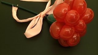 簡単 バルーンアート カーネーション Balloon art carnation [upl. by Etty]