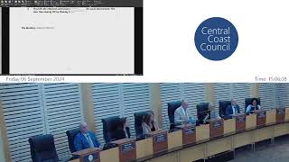 Central Coast Council Extraordinary Meeting September 6 2024 [upl. by Egor]