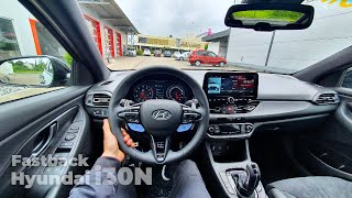 New Hyundai i30N Fastback 2021 Facelift Test Drive Review POV [upl. by Gwenette509]