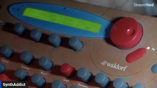 Live synth demo  Waldorf Microwave XT etc [upl. by Ahsyad]