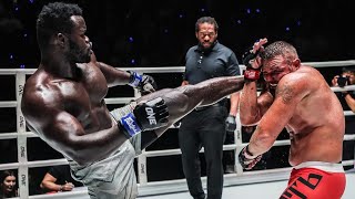 Victoire historique de Reug Reug face à Anatoly Malykhin O Kane DU SABLE DE L’ARÈNE AU RING DU MMA [upl. by Enirok]