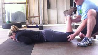 Deep six lateral rotator partner stretch [upl. by Nevaj]