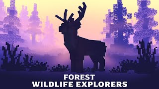 Forest Wildlife Explorers  Minecraft Map Trailer [upl. by Cirded]