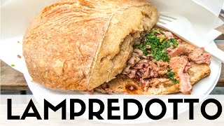 You Must Eat This Sandwich in Florence Italy The Lampredotto [upl. by Arsi]