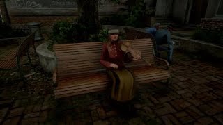 Red Dead Redemption 2  Fiddle Player in Saint Denis [upl. by Neenahs772]