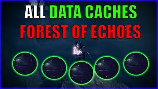 ALL 3 Data Caches in Shattered Realm Forest of Echoes  Destiny 2 [upl. by Mallissa]