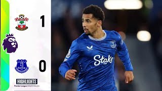 Everton vs Southampton 10 Highlights Premier League 2024 [upl. by Halyhs]