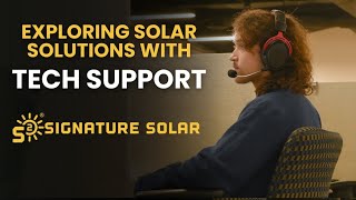 Signature Solar Solutions An Exclusive Tech Support Interview [upl. by Bowe]