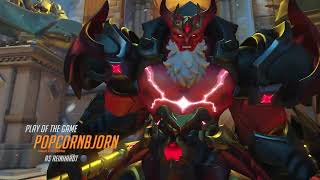 REINHARDT QUINTUPLE FULL TEAM SHATTER reinhardt overwatchleague ow2clips [upl. by Besse]